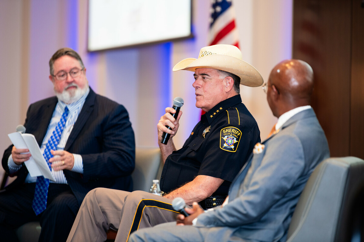 Collin College hosts its second annual Leadership Policy Summit on October 4, 2023. Picture from