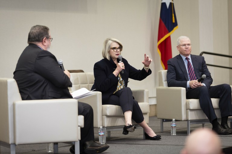 Collin Leadership Policy Summit \nLunch Panel - Dr. H. Neil Matkin with Margaret Spellings [U.S. Secretary of Education (2005-2009) President and Chief Executive Officer of Texas 2036] and Rich Templeton [Chairman, President, and Chief Executive Officer, Texas Instruments]